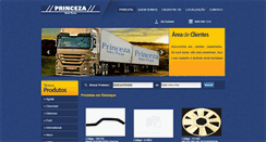 Desktop Screenshot of princeza.com.br